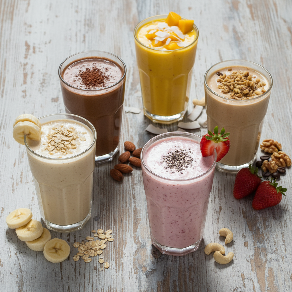 5 Homemade Protein Shakes Without Protein Powder