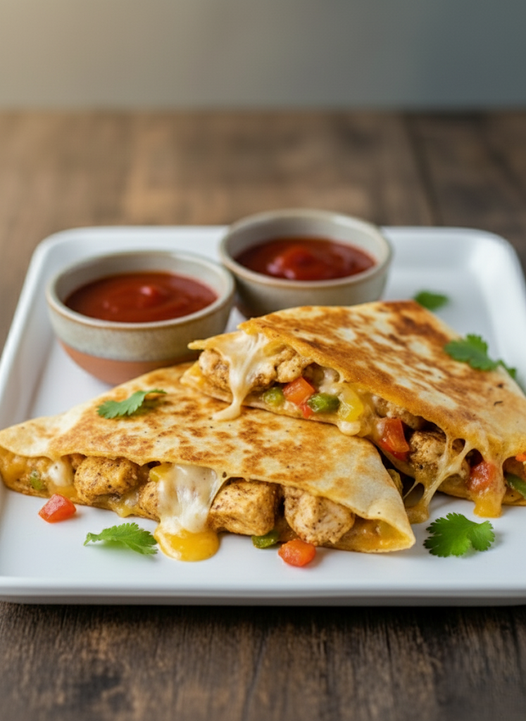 Authentic Mexican Chicken Quesadilla Recipe: Easy & Delicious