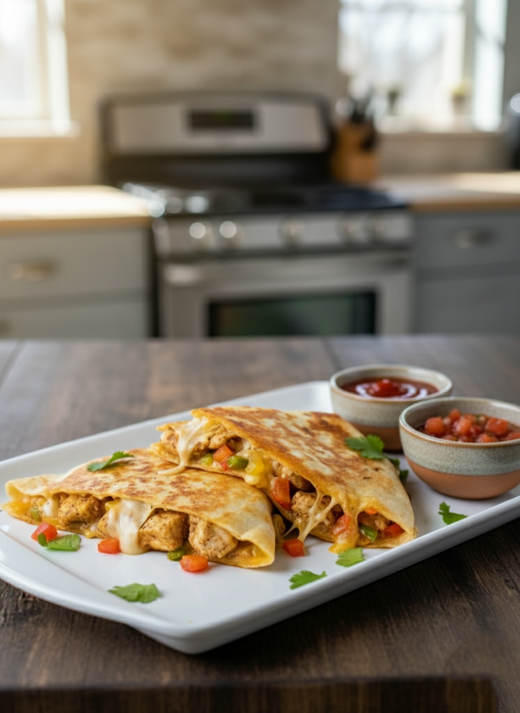 Authentic Mexican Chicken Quesadilla Recipe: Easy & Delicious