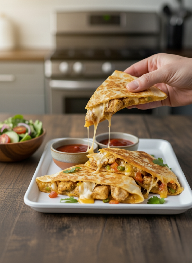 Authentic Mexican Chicken Quesadilla Recipe: Easy & Delicious