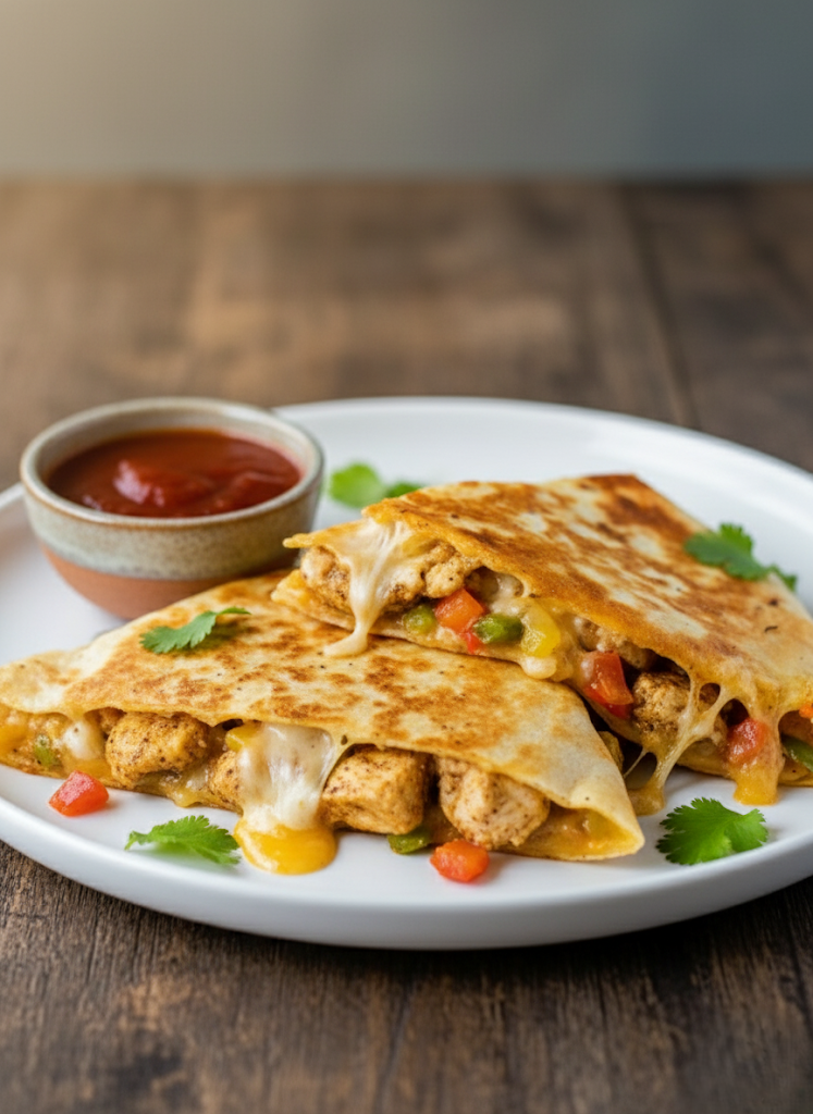 Authentic Mexican Chicken Quesadilla Recipe: Easy & Delicious