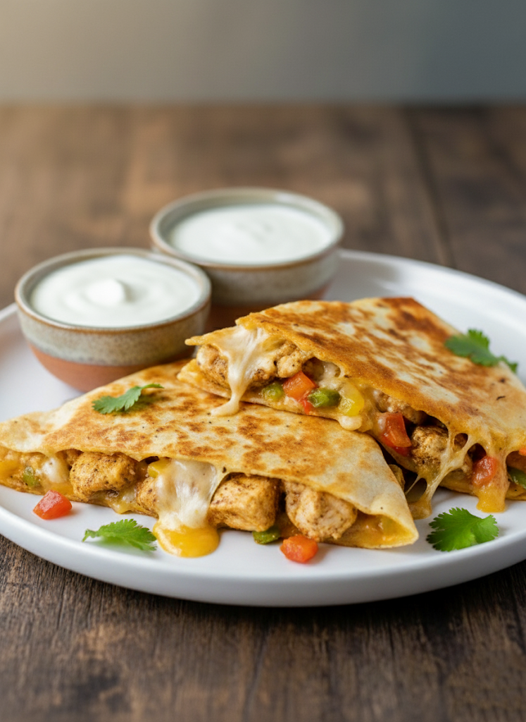 Authentic Mexican Chicken Quesadilla Recipe: Easy & Delicious