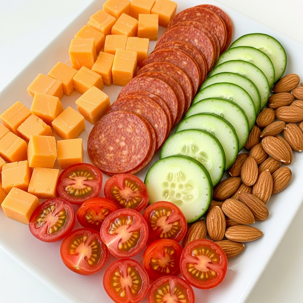 Cheese & Pepperoni Keto Snack Box