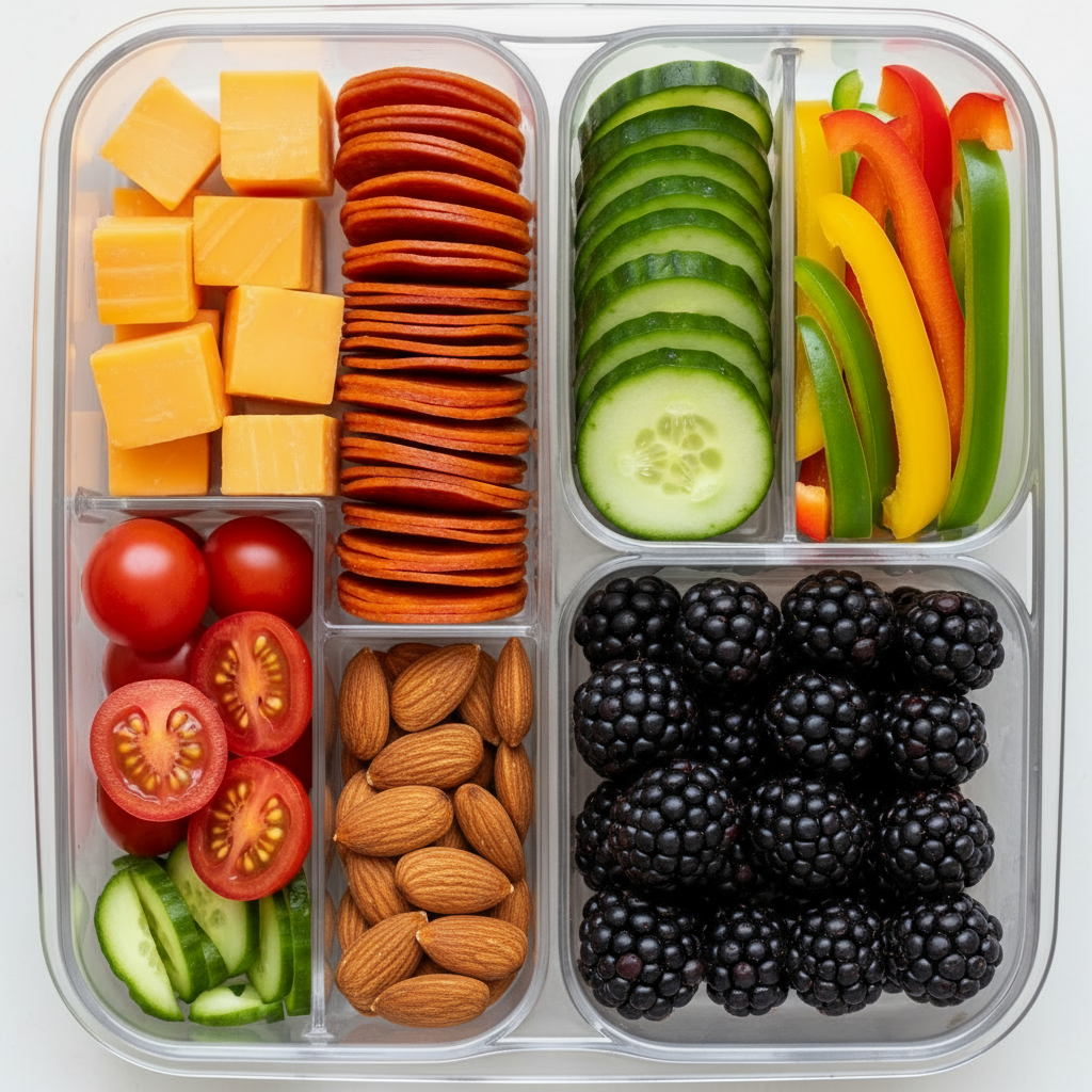 Cheese & Pepperoni Keto Snack Box