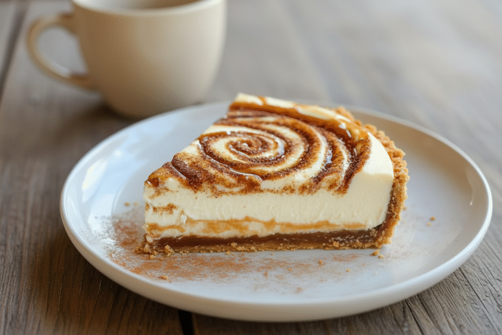 Easy Cinnamon Roll Honeybun Cheesecake Recipe