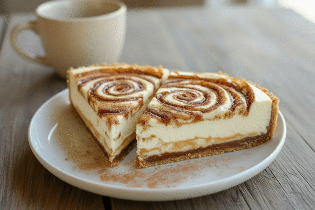 Easy Cinnamon Roll Honeybun Cheesecake Recipe