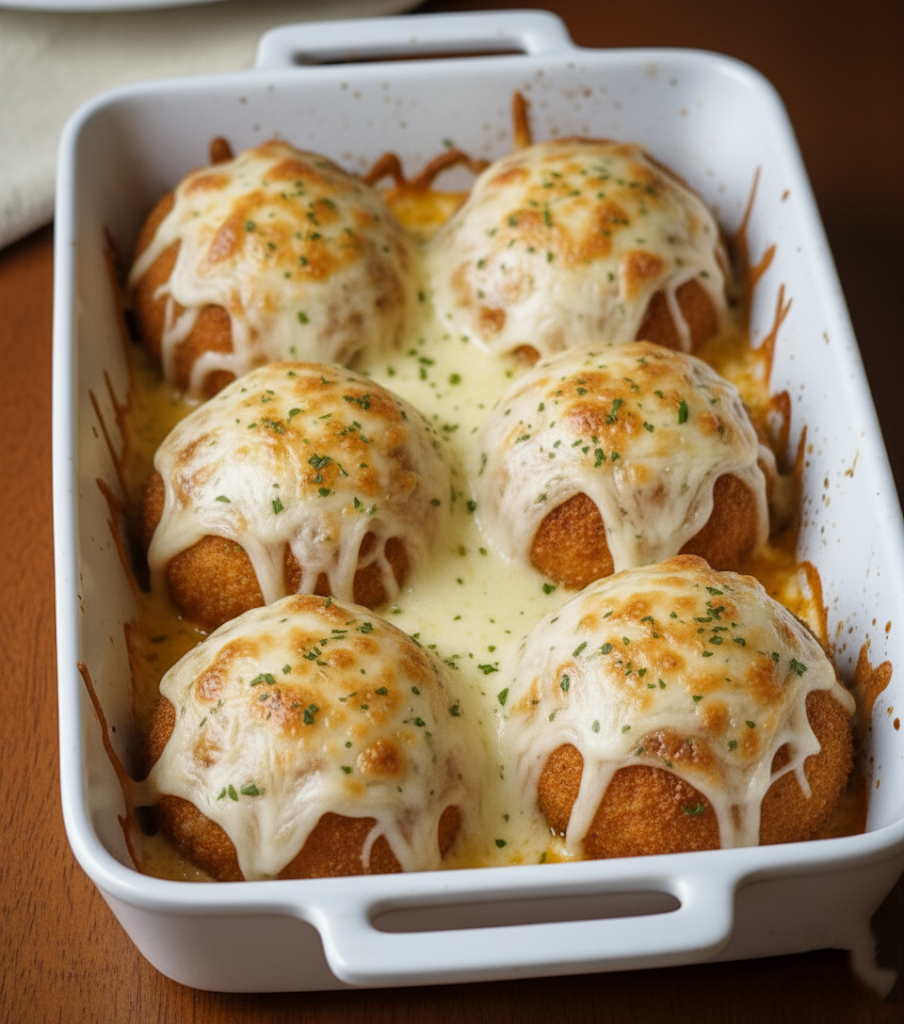 Delicious Melted Mozzarella & Ranch Chicken Bombs