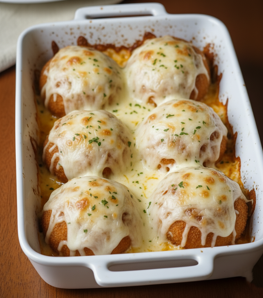 Delicious Melted Mozzarella & Ranch Chicken Bombs