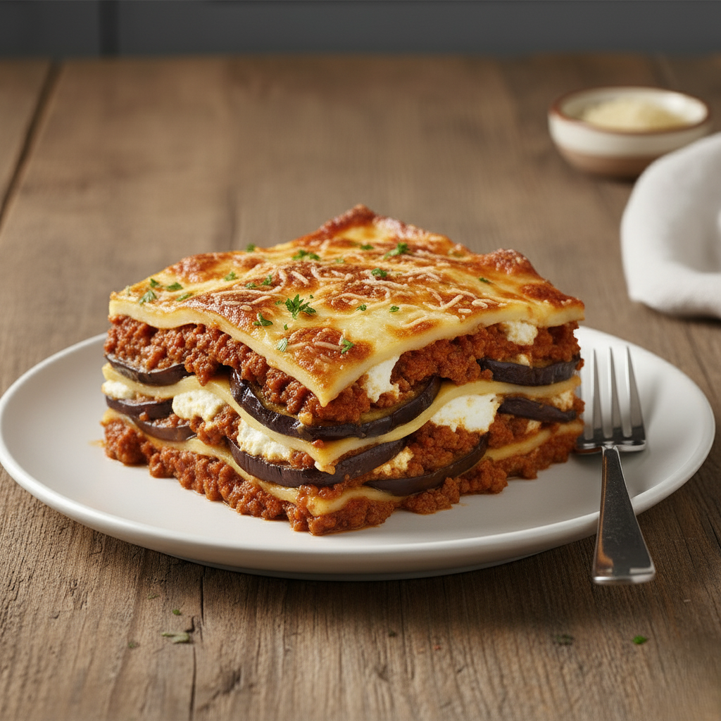 Best Eggplant Lasagna Recipe (Low Carb & High Protein)