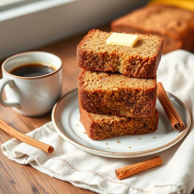 Gluten Free Snickerdoodle Banana Bread Recipe