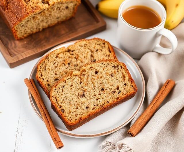 Gluten Free Snickerdoodle Banana Bread Recipe