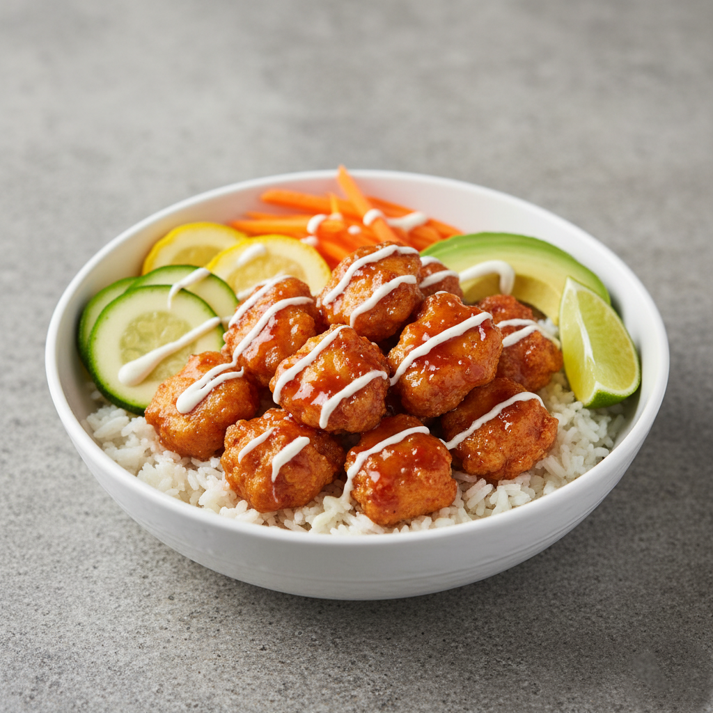 Hot Honey Chicken Bowls