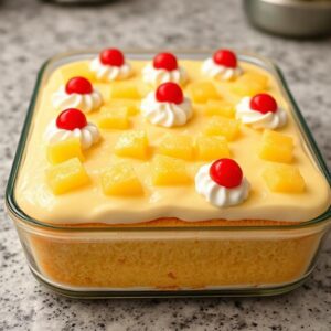Juicy Pineapple Heaven Cake Recipe