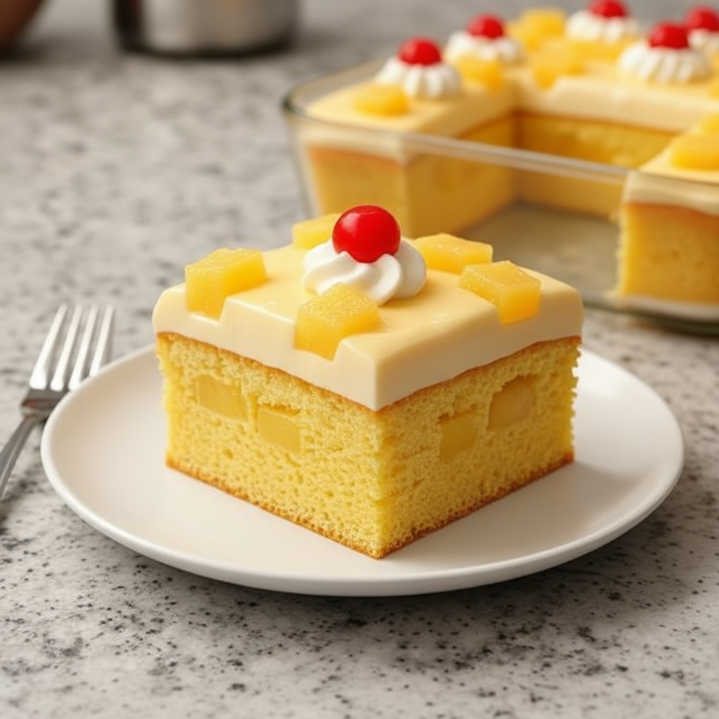 Juicy Pineapple Heaven Cake Recipe