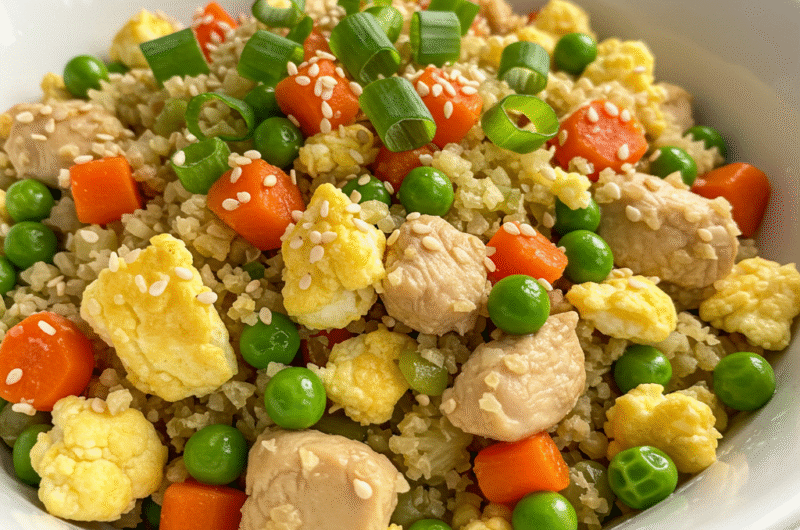 Keto Cauliflower Fried Rice Recipe
