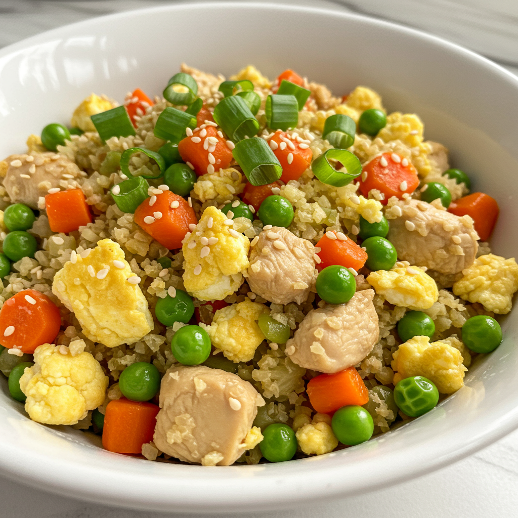 Keto Cauliflower Fried Rice