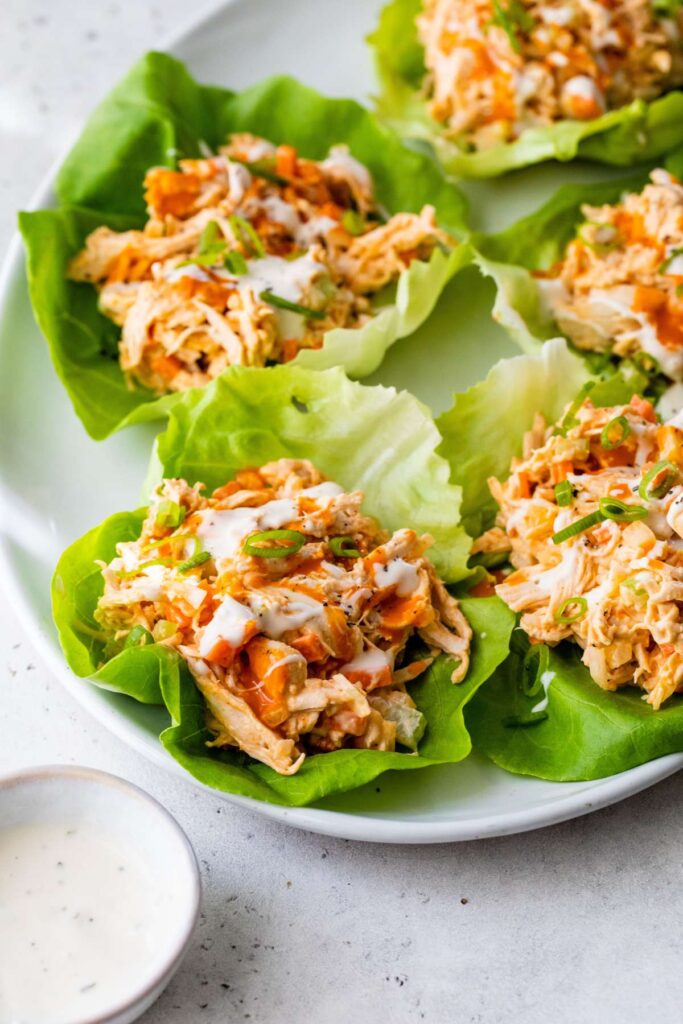Keto Chicken Salad Lettuce Wraps