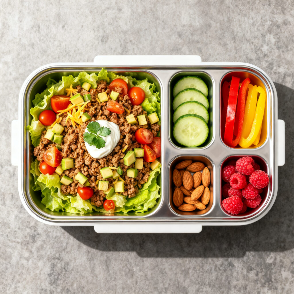 Keto Taco Salad Bowl