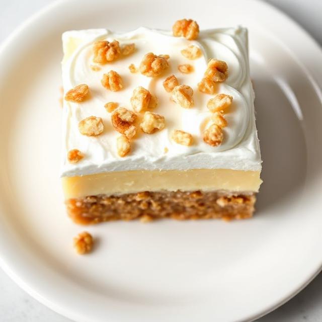 Lazy Day Lemon Cream Pie Bars Recipe