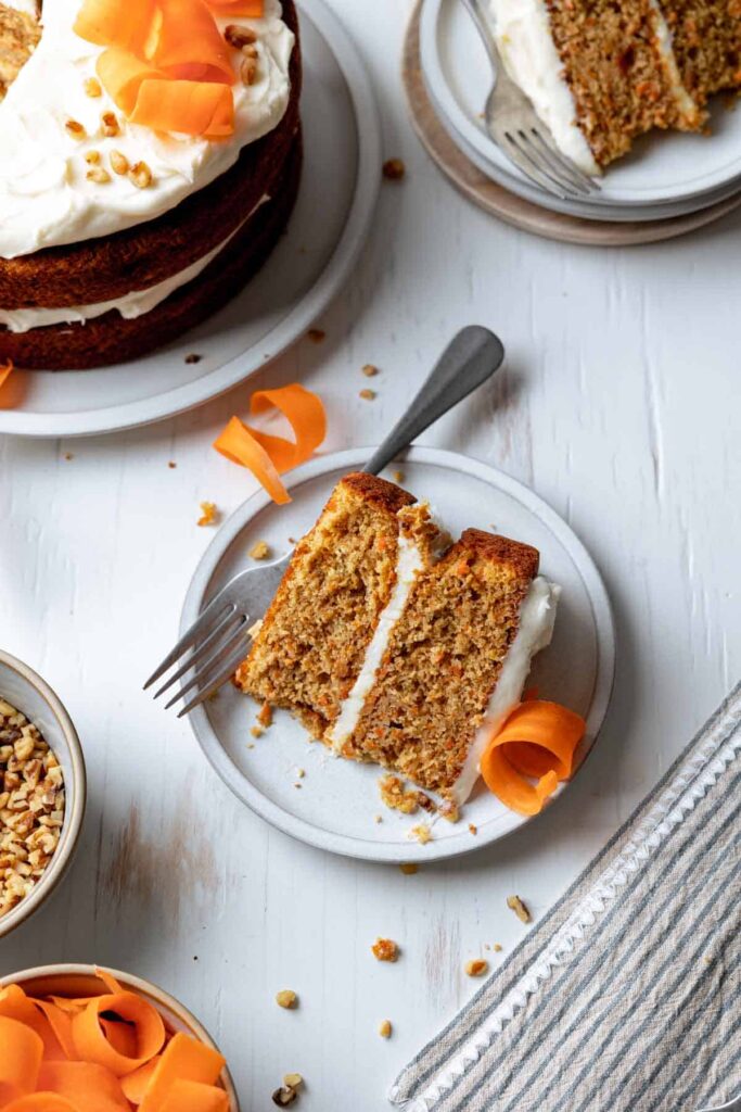 Moist Gluten Free Carrot Pineapple Cake Recipe -Dairy Free, Sugar Free