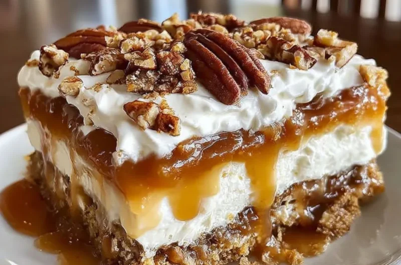 No-Bake Pecan Pie Lasagna Recipe