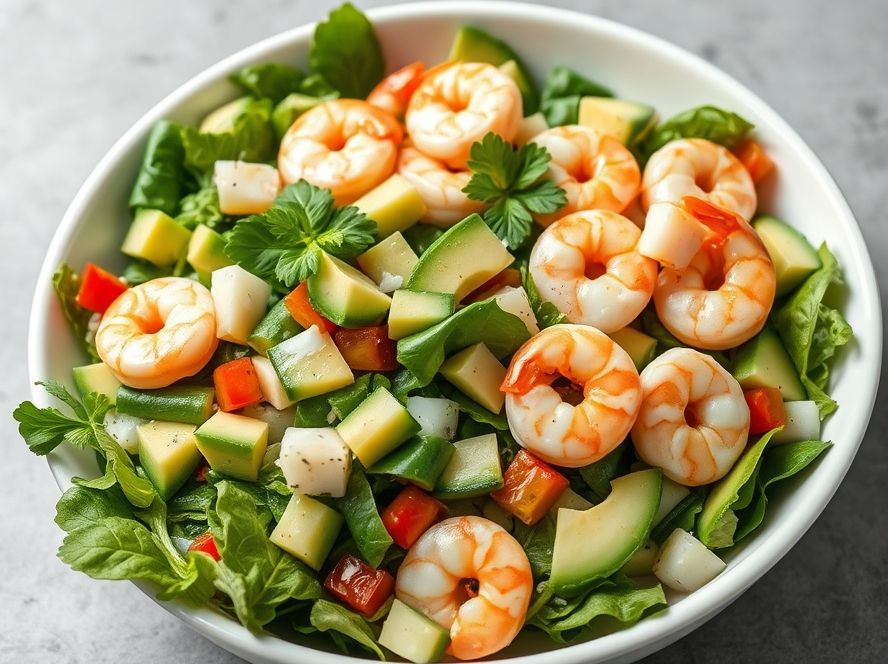 Shrimp & Avocado Salad