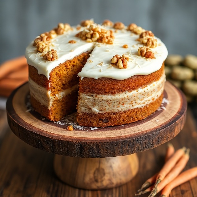 gluten free dairy free carrot cake with pineapple