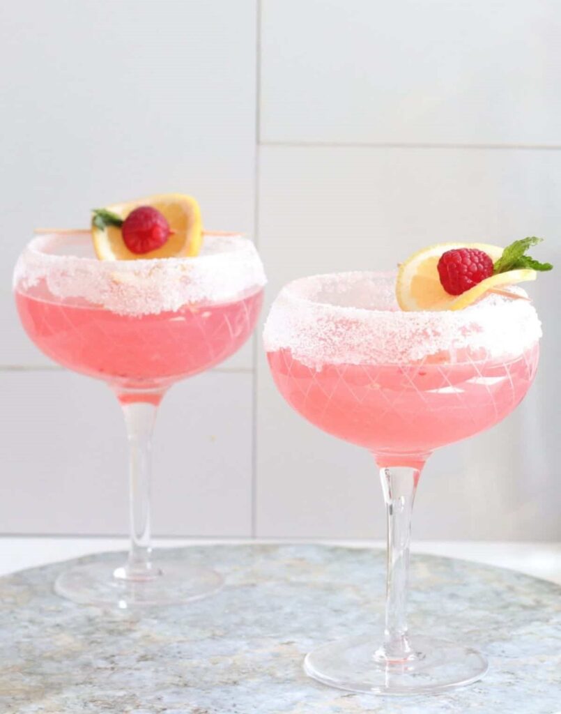 Pink Tea Shots