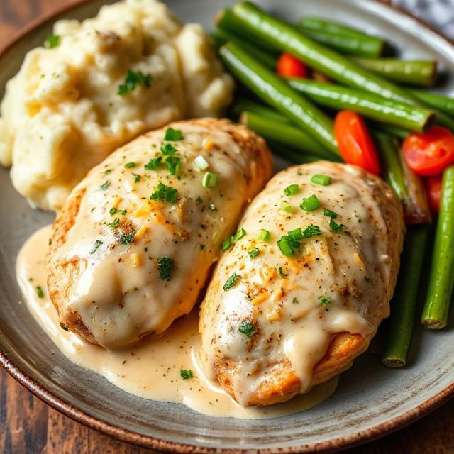 Slow Cooker Million Dollar Chicken breasts Recipe
