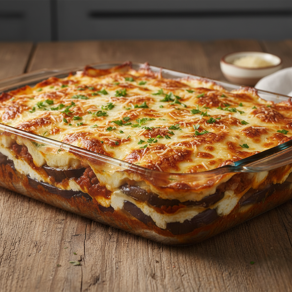 Best Eggplant Lasagna Recipe (Low Carb & High Protein)