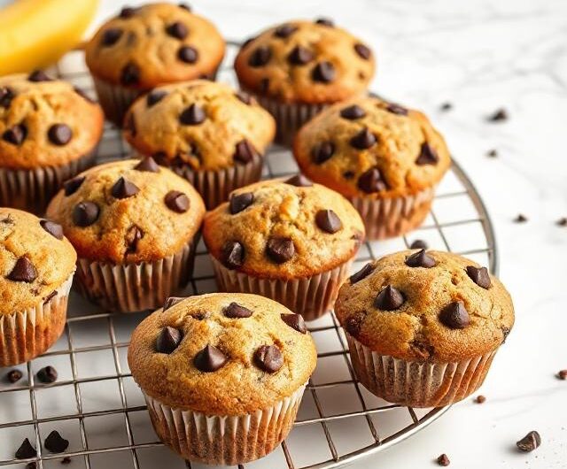 Best Banana Chocolate Chip Muffins Recipe