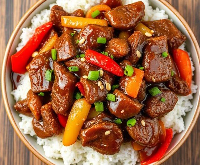 Chinese Pepper Steak Recipe