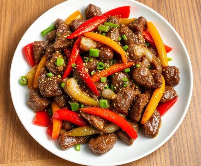 Chinese Pepper Steak Recipe