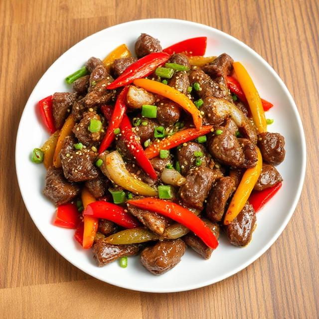 Chinese Pepper Steak