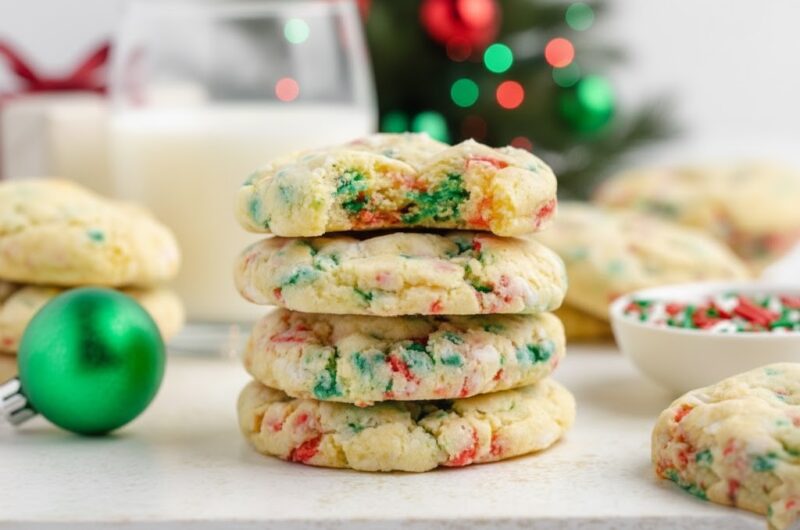 Christmas Gooey Butter Cookies Recipe