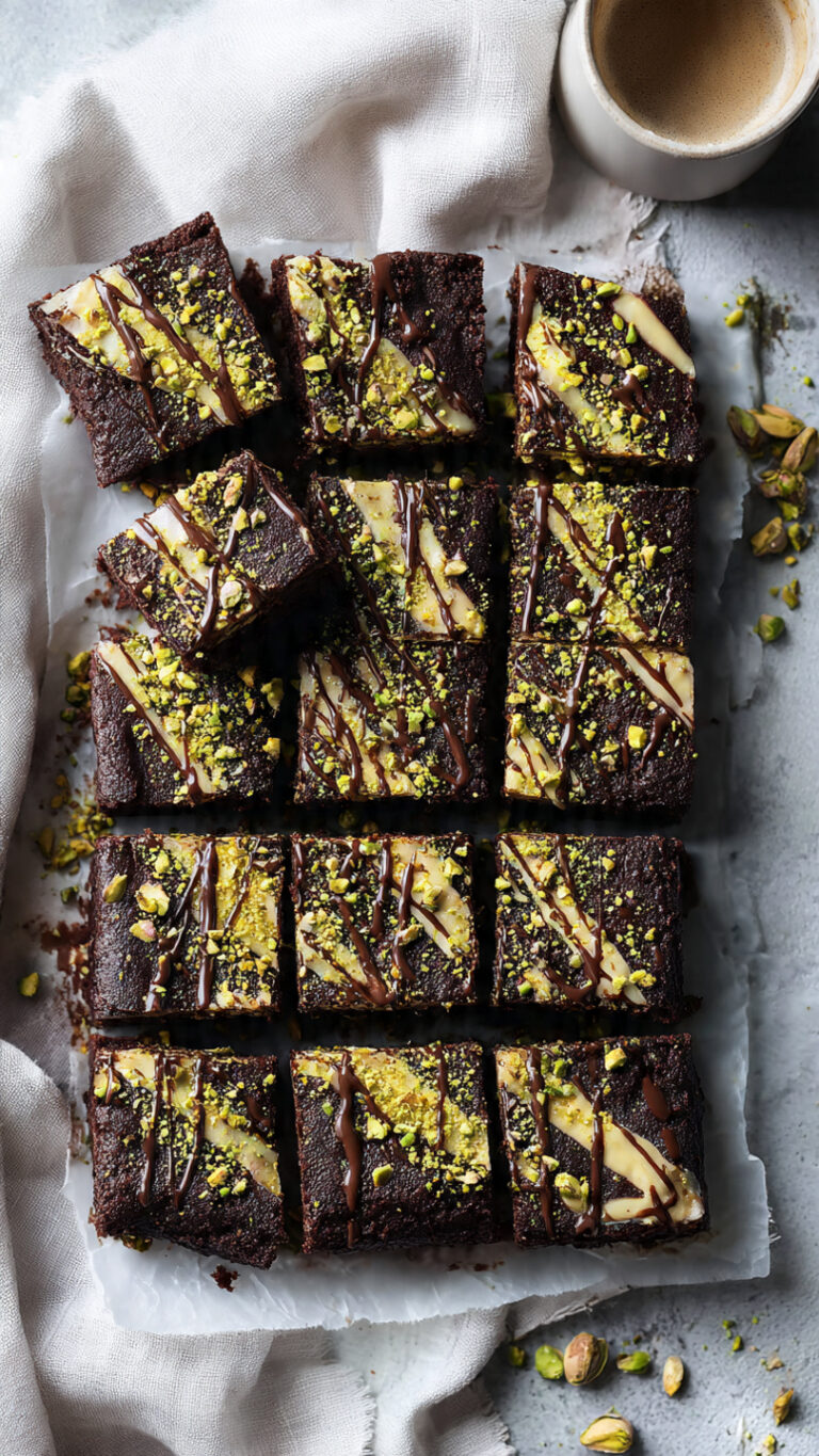 Crumbl Dubai Brownie Recipe