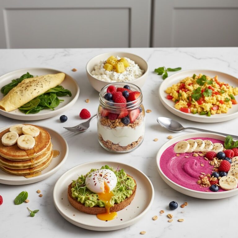 High Protein Low Calorie Quick Breakfast Ideas