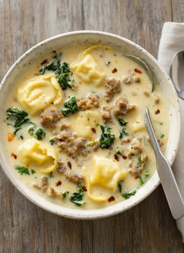 Sausage Tortellini Soup Recipe