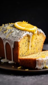 Lemon Poppy Seed Pound Cake