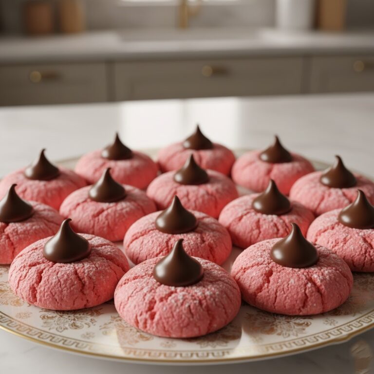 Strawberry Kiss Cookies Recipe
